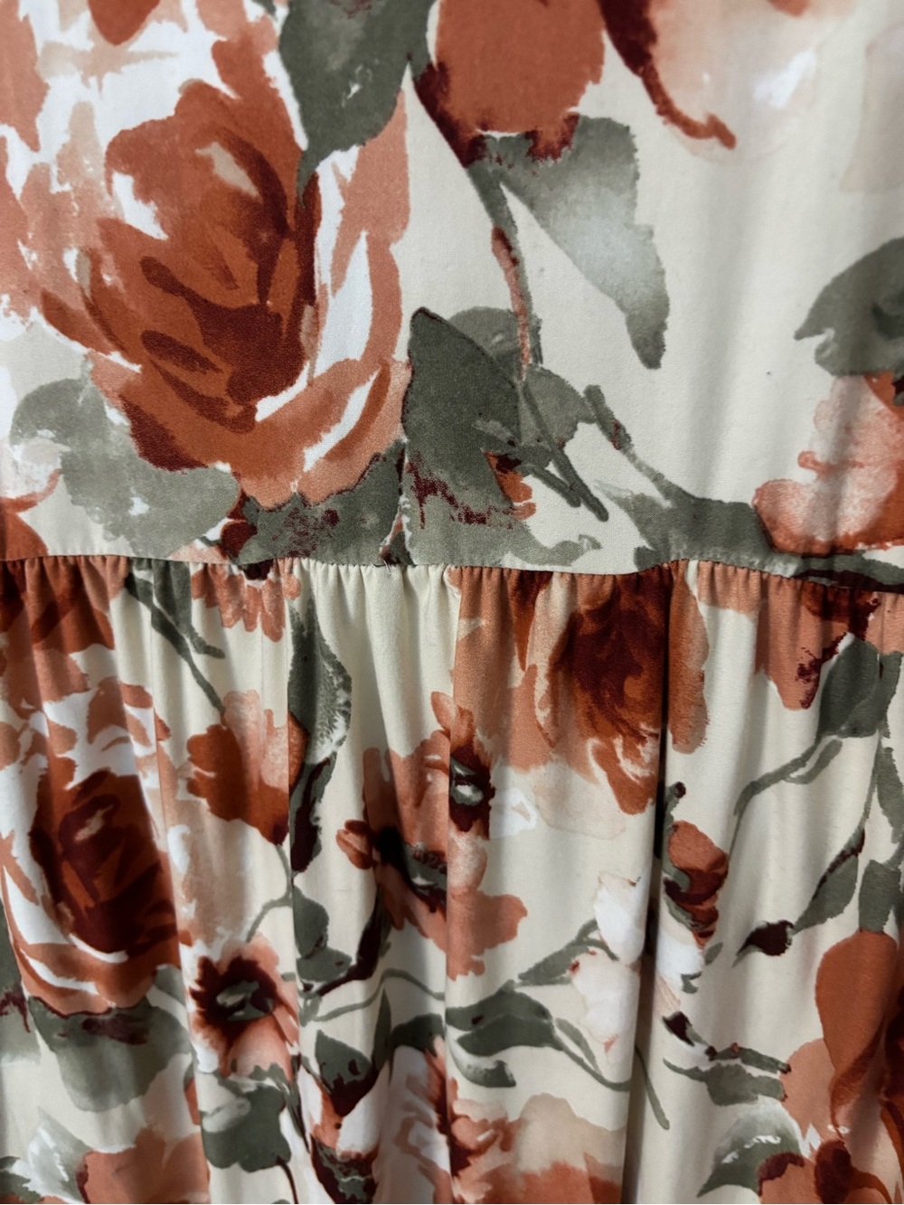 Orange Creek Floral Long Sleeve Maxi Dress - Picture 4 of 6